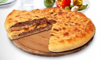 Осетинские пироги с мясом, болгарским перцем